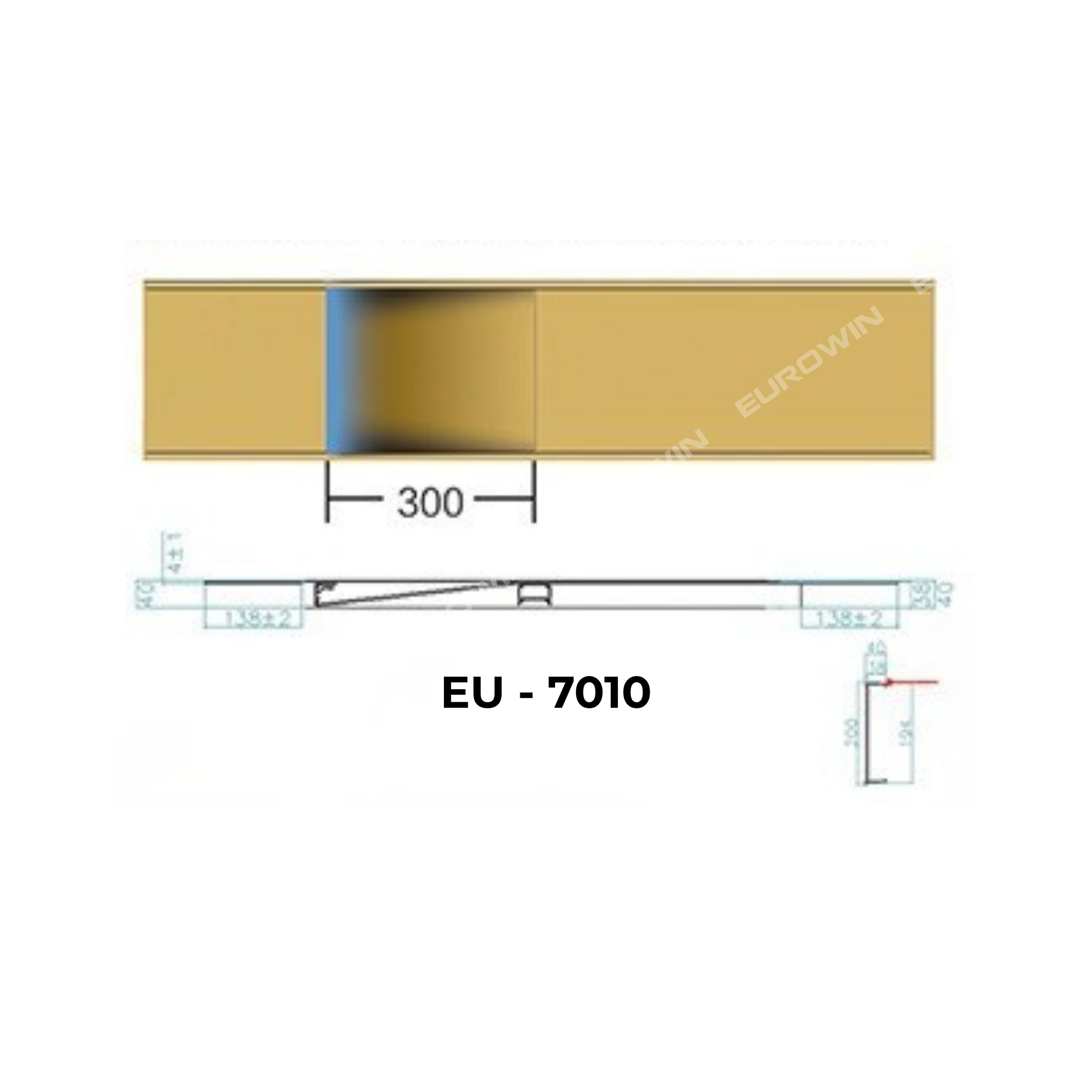 Tay Nắm Cửa Nhôm Eurowin EU-7010