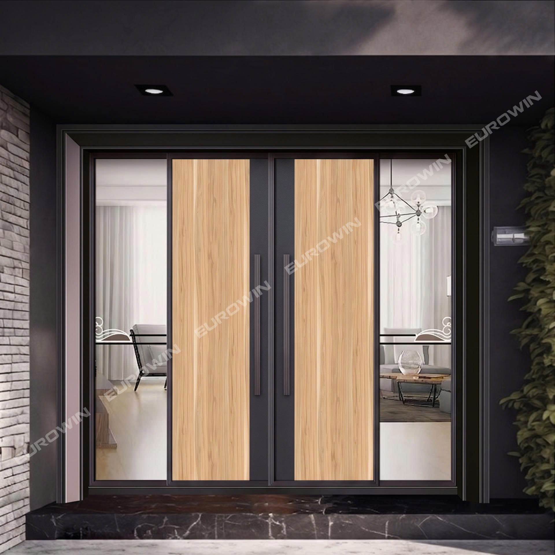 Cửa Nhôm Nguyên Tấm Eurowin EU-8204