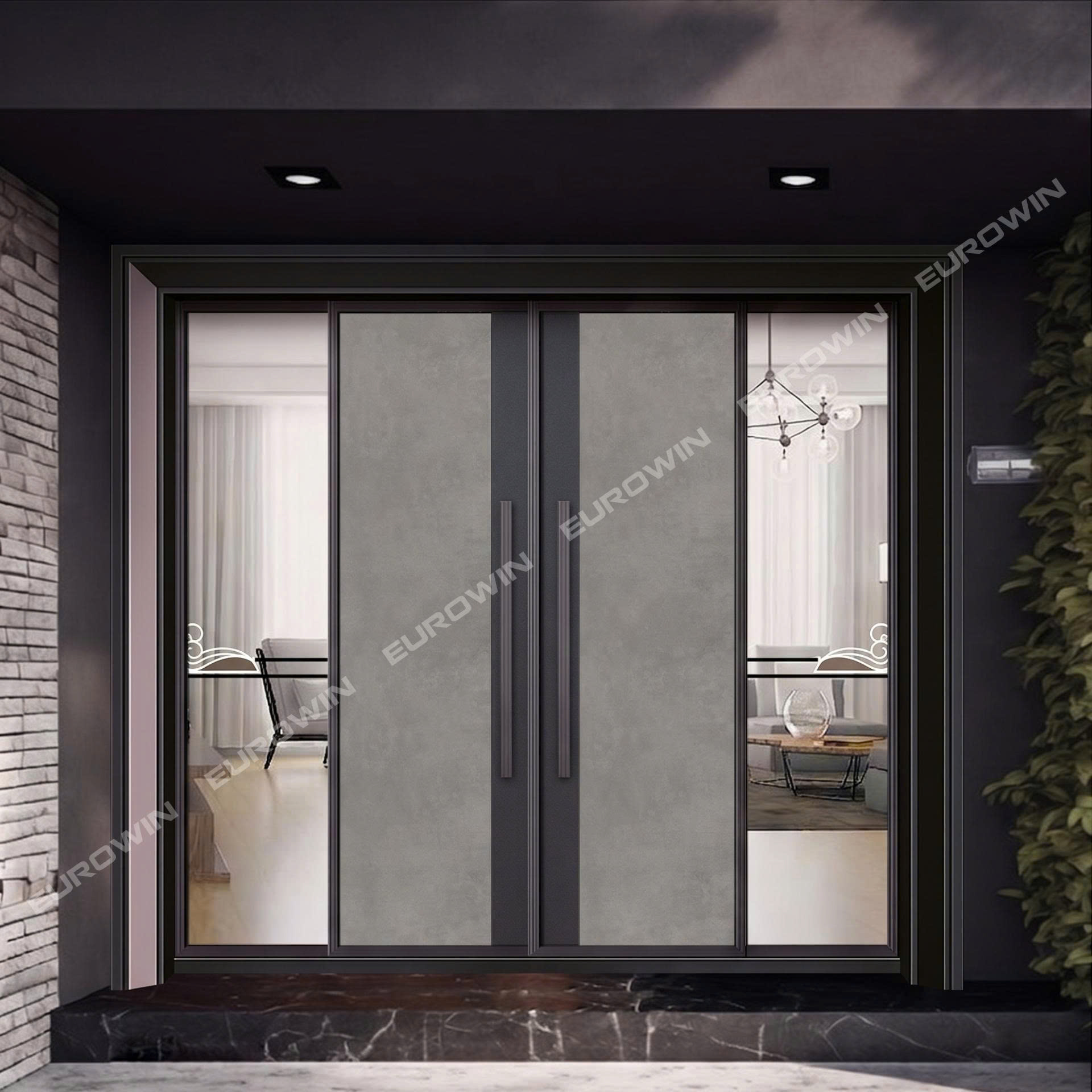 Cửa Nhôm Nguyên Tấm Eurowin EU-8204