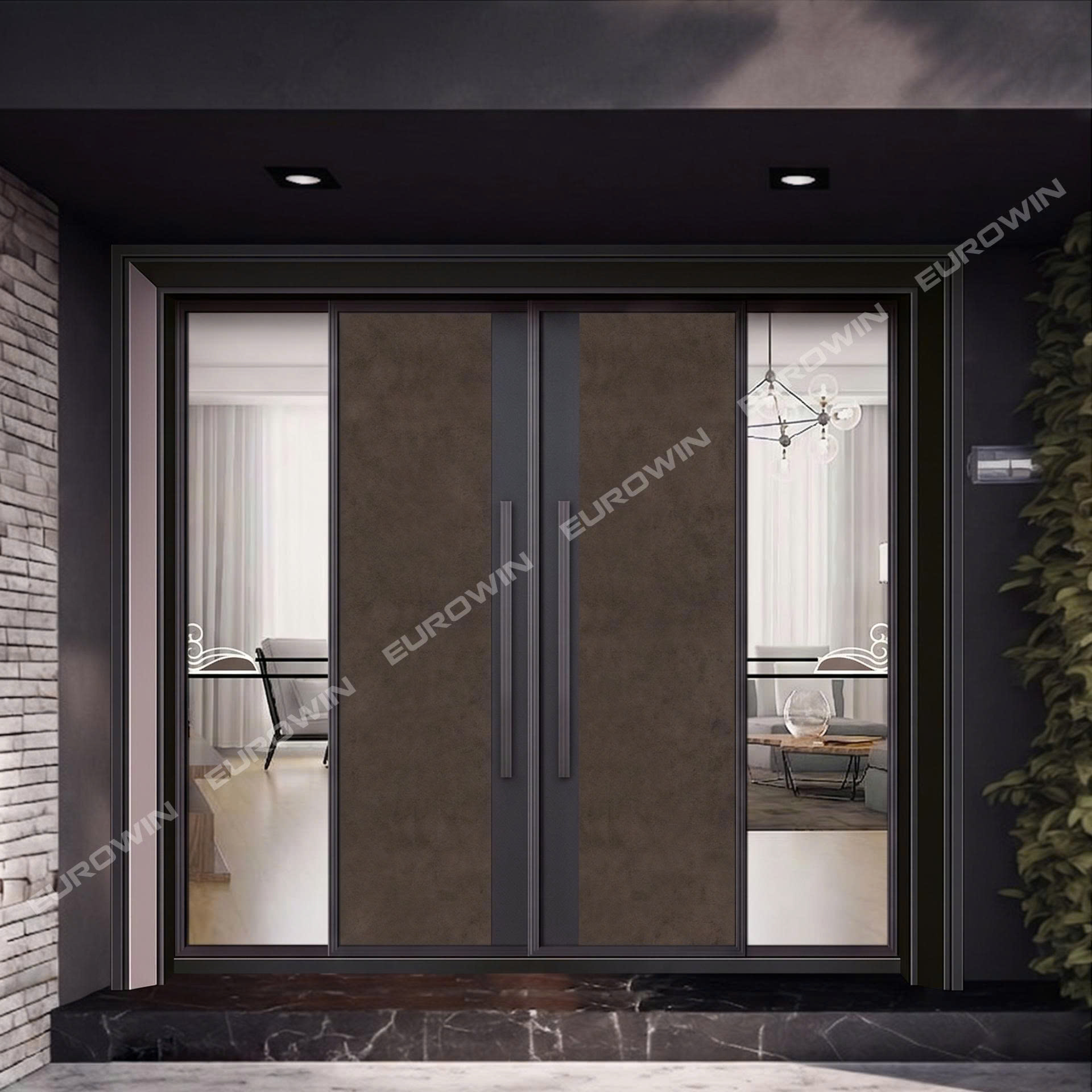 Cửa Nhôm Nguyên Tấm Eurowin EU-8204