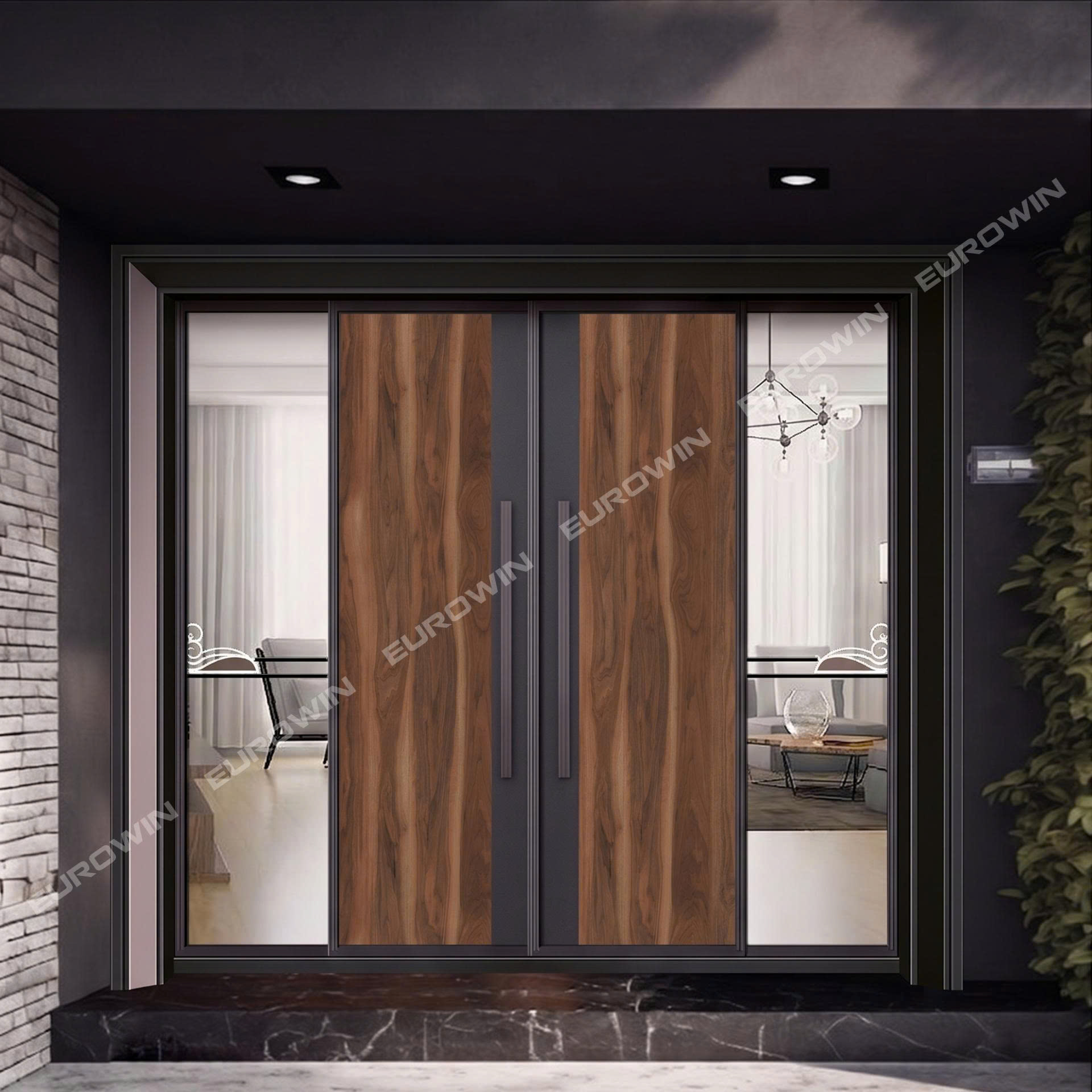 Cửa Nhôm Nguyên Tấm Eurowin EU-8204