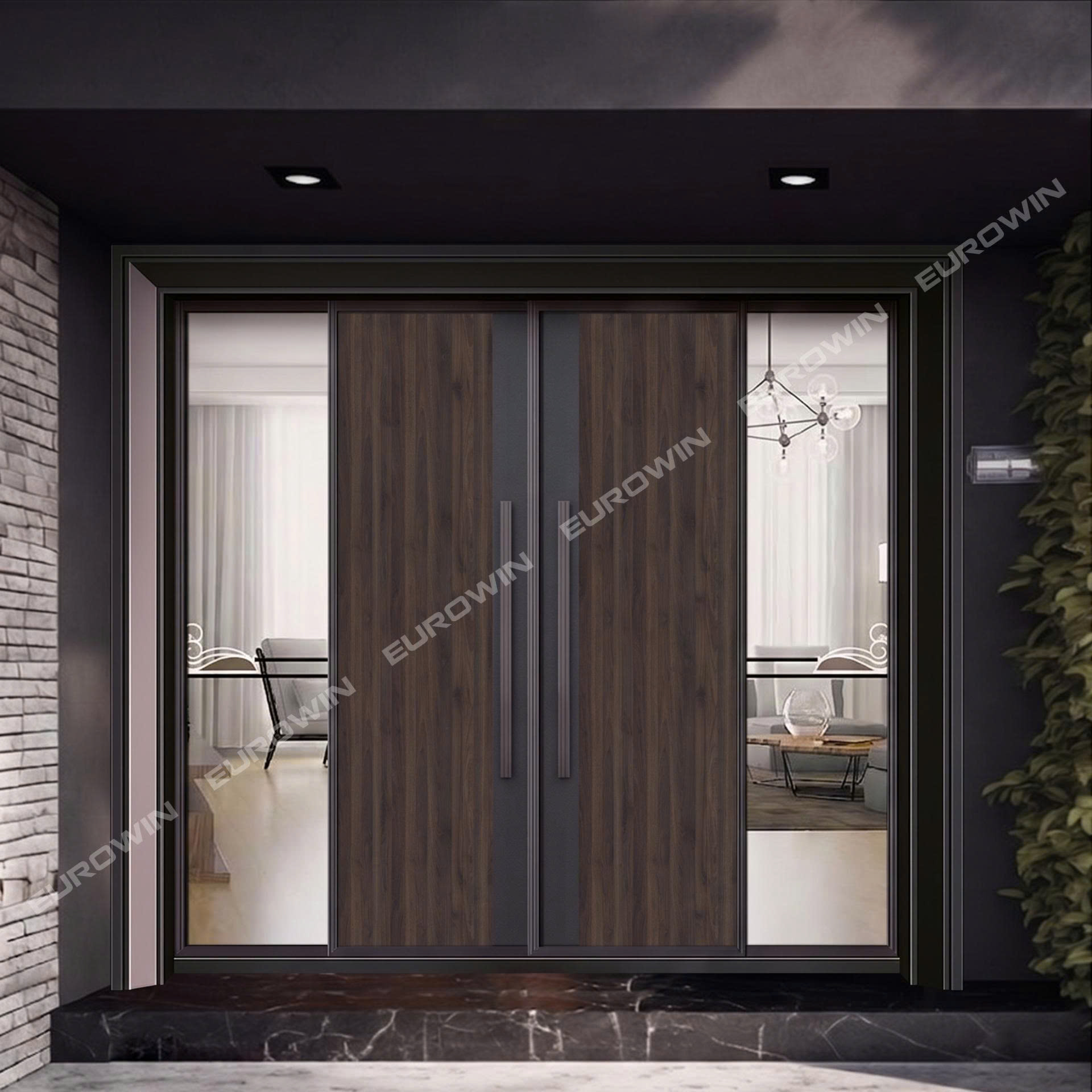 Cửa Nhôm Nguyên Tấm Eurowin EU-8204