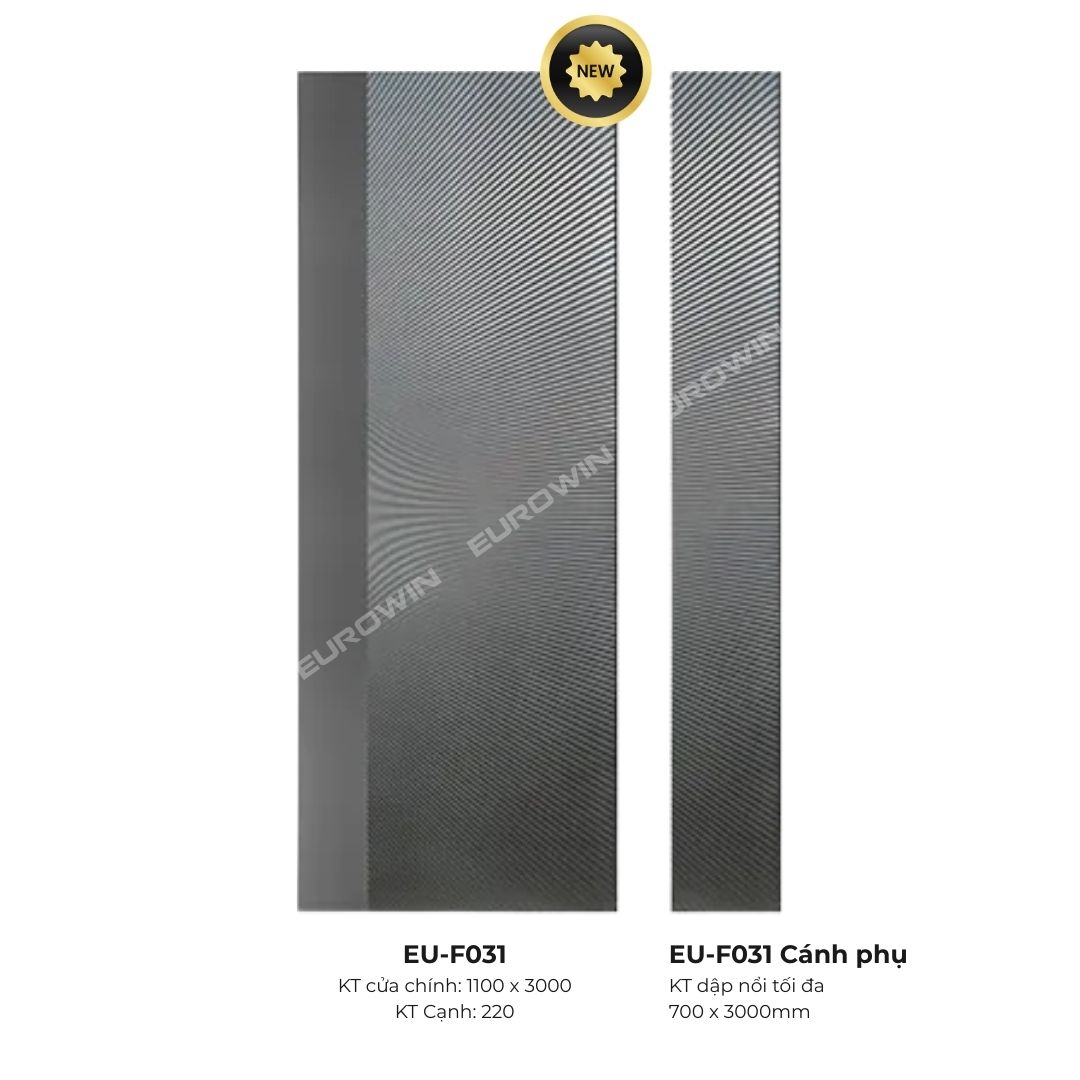 Cửa Nhôm Nguyên Tấm Eurowin EU-F031