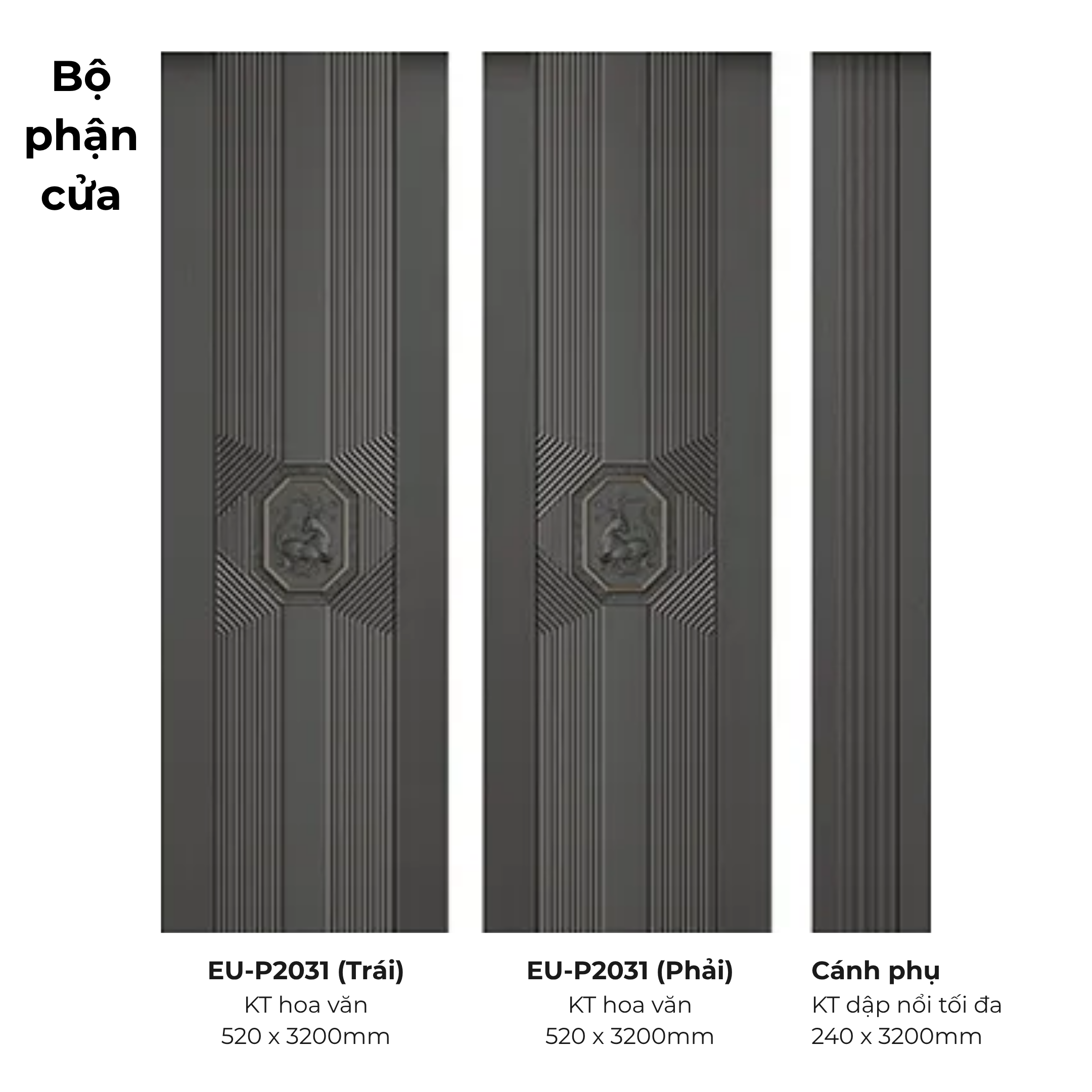 Cửa Nhôm Eurowin EU-P2031