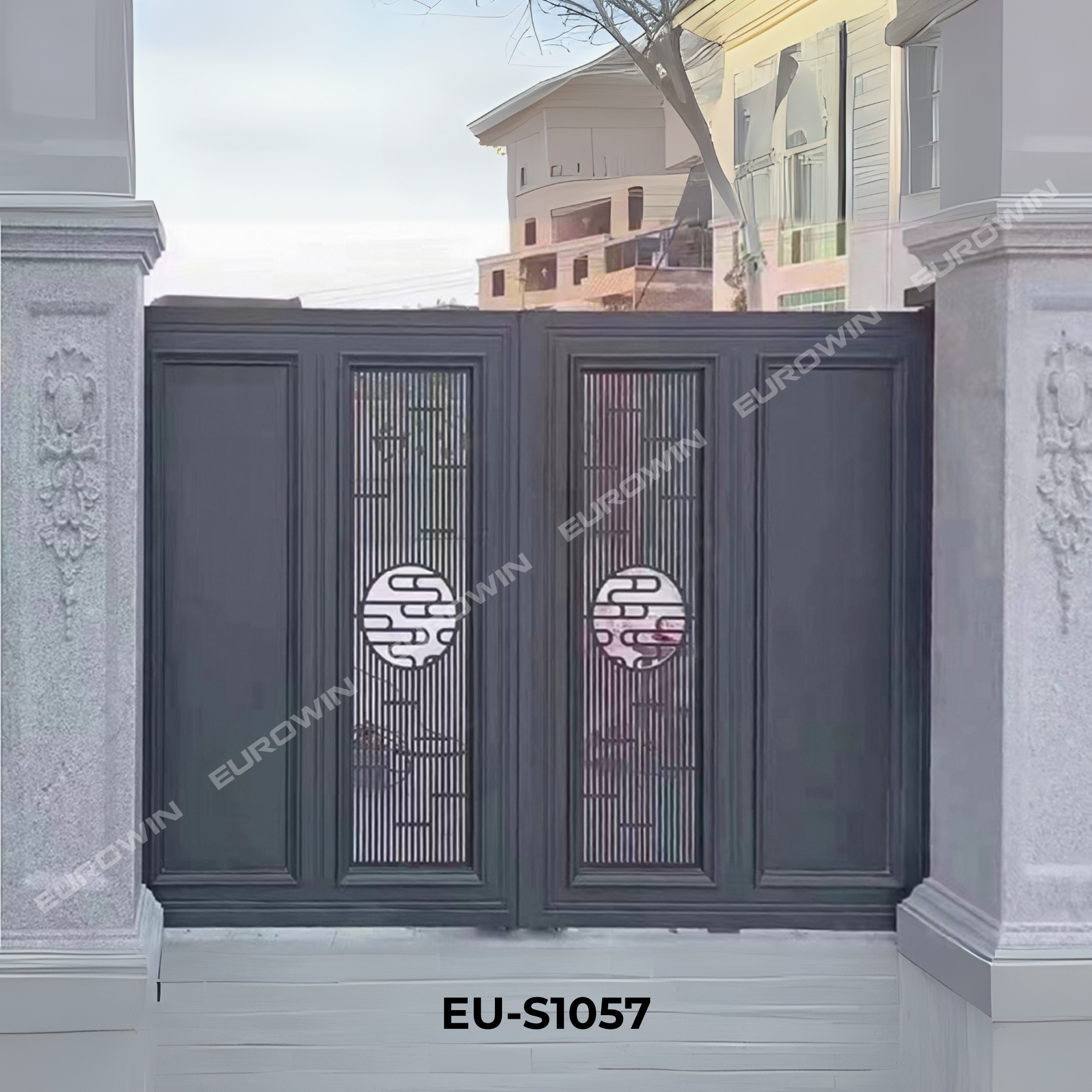 Cửa Nhôm Nguyên Tấm Eurowin EU-S1057