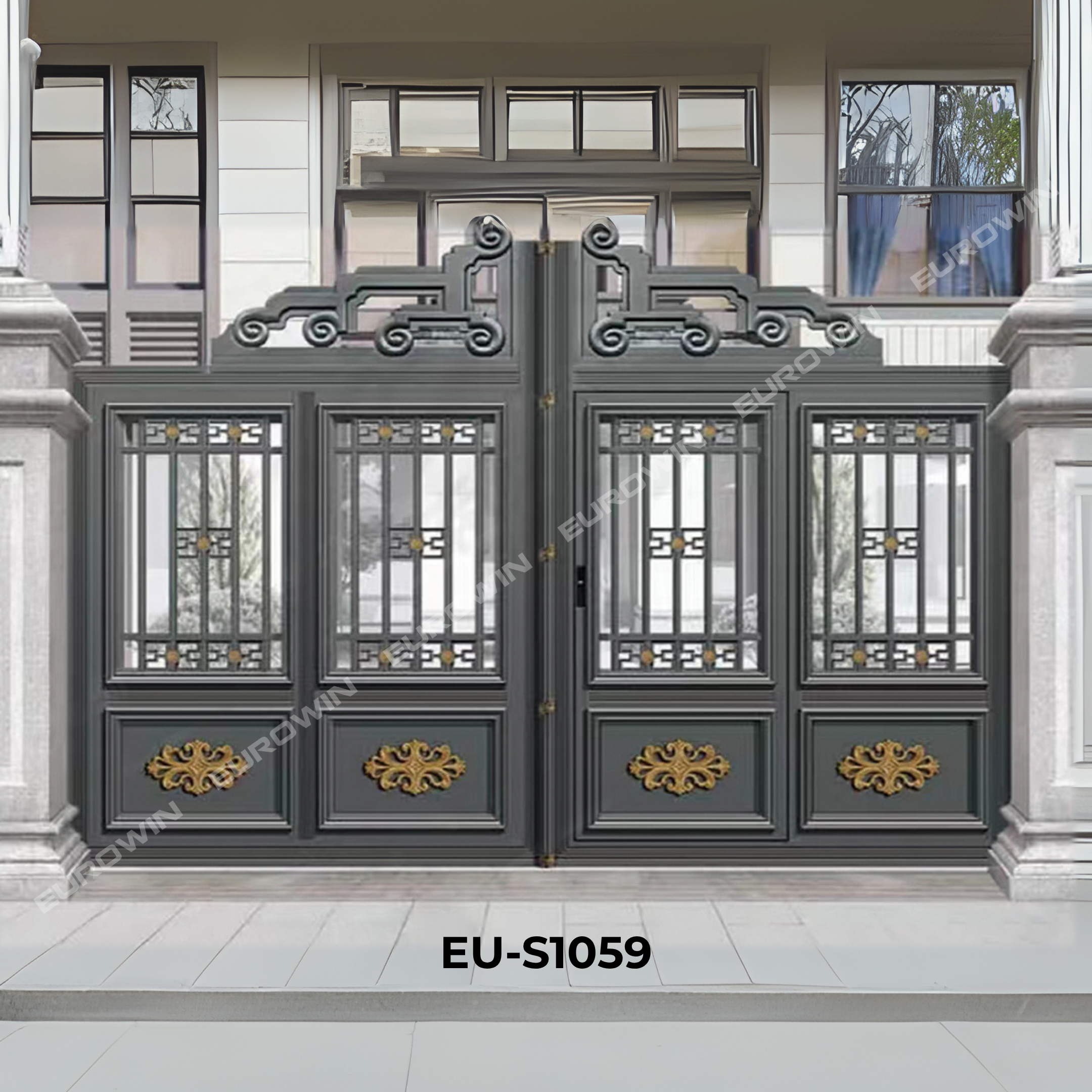 Cửa Nhôm Nguyên Tấm Eurowin EU-S1059