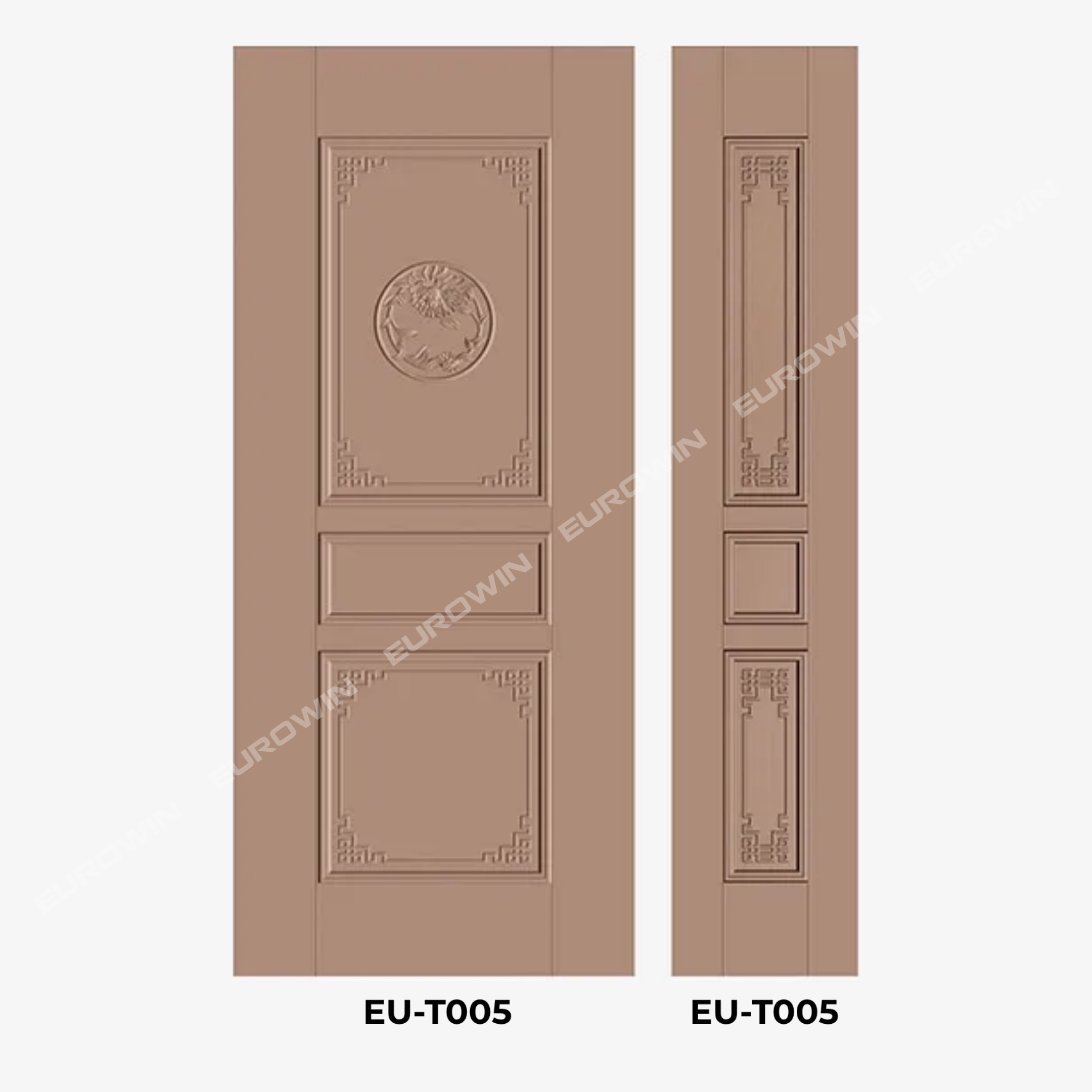 Cửa Nhôm Nguyên Tấm Eurowin EU-T005