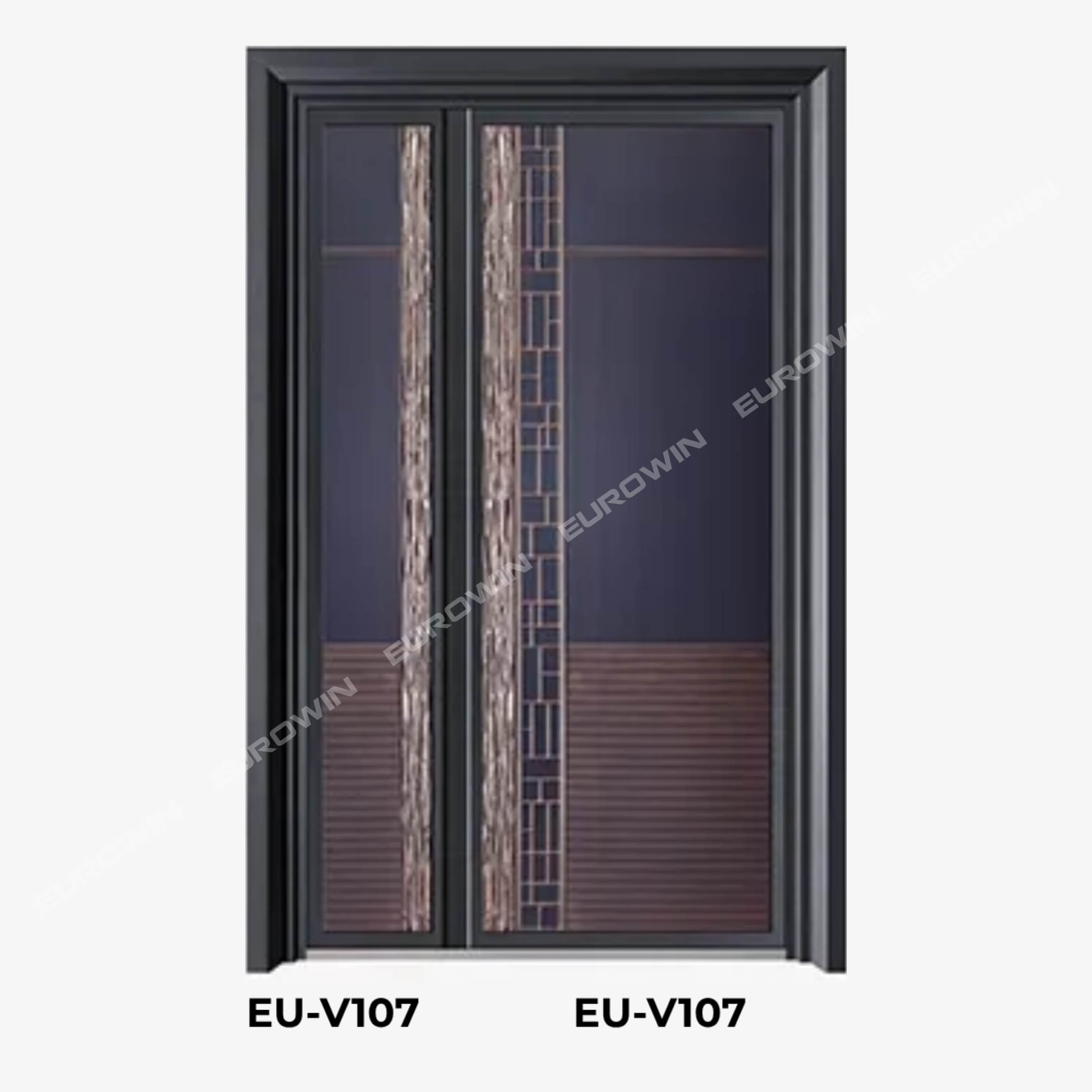 Cửa Nhôm Nguyên Tấm Eurowin EU-V107