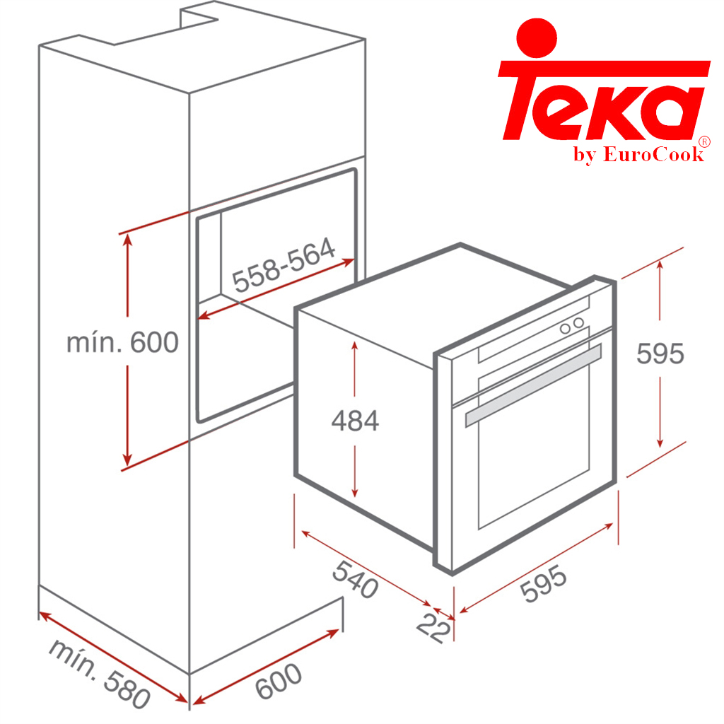 Lò nướng TEKA HL 870