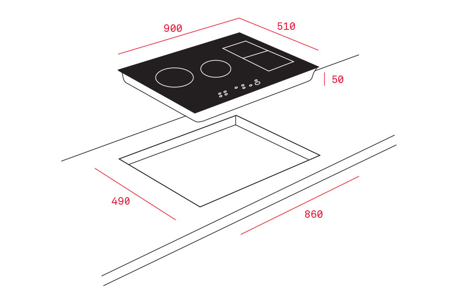 Bếp từ Teka IRF 9480 TFT