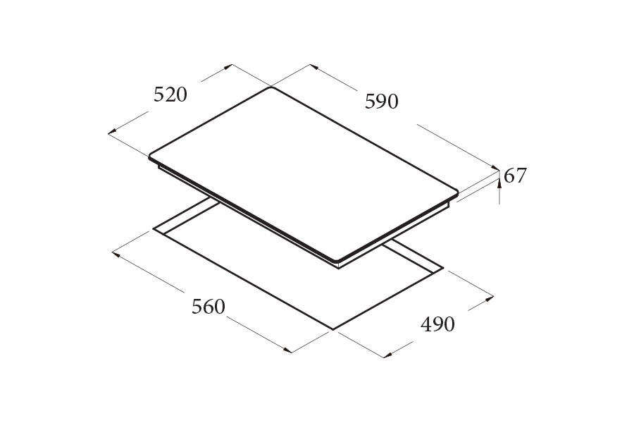 Bếp điện Cata T 604-A