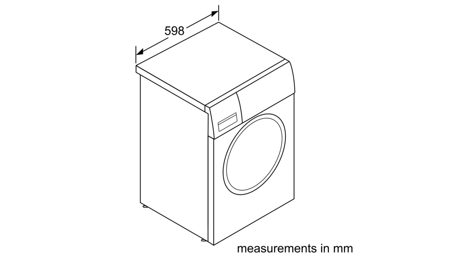 Máy giặt Bosch HMH.WAN28108GB