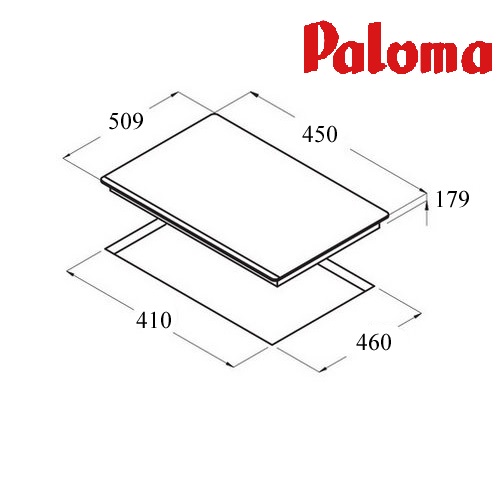 Bếp gas âm Paloma PD-200B