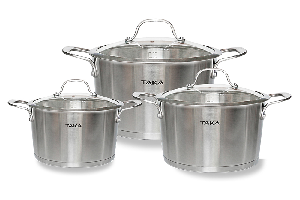 Bộ nồi inox Taka TK NI03V