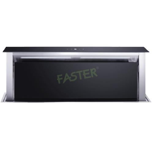 Máy hút mùi âm kệ Faster DOWN DRAFF GLASS FS 90HF