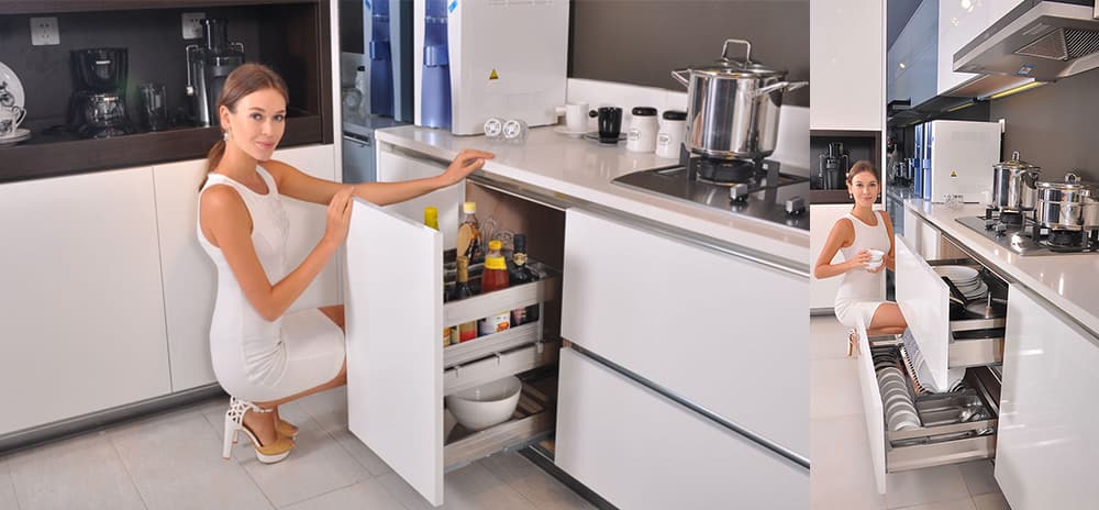 Nên mua phụ kiện tủ bếp chính hãng hay hàng trôi nổi giá rẻ?