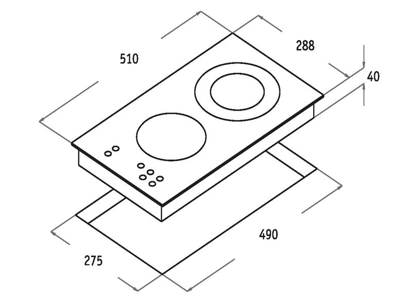 Bếp điện CATA TCD 302 VI