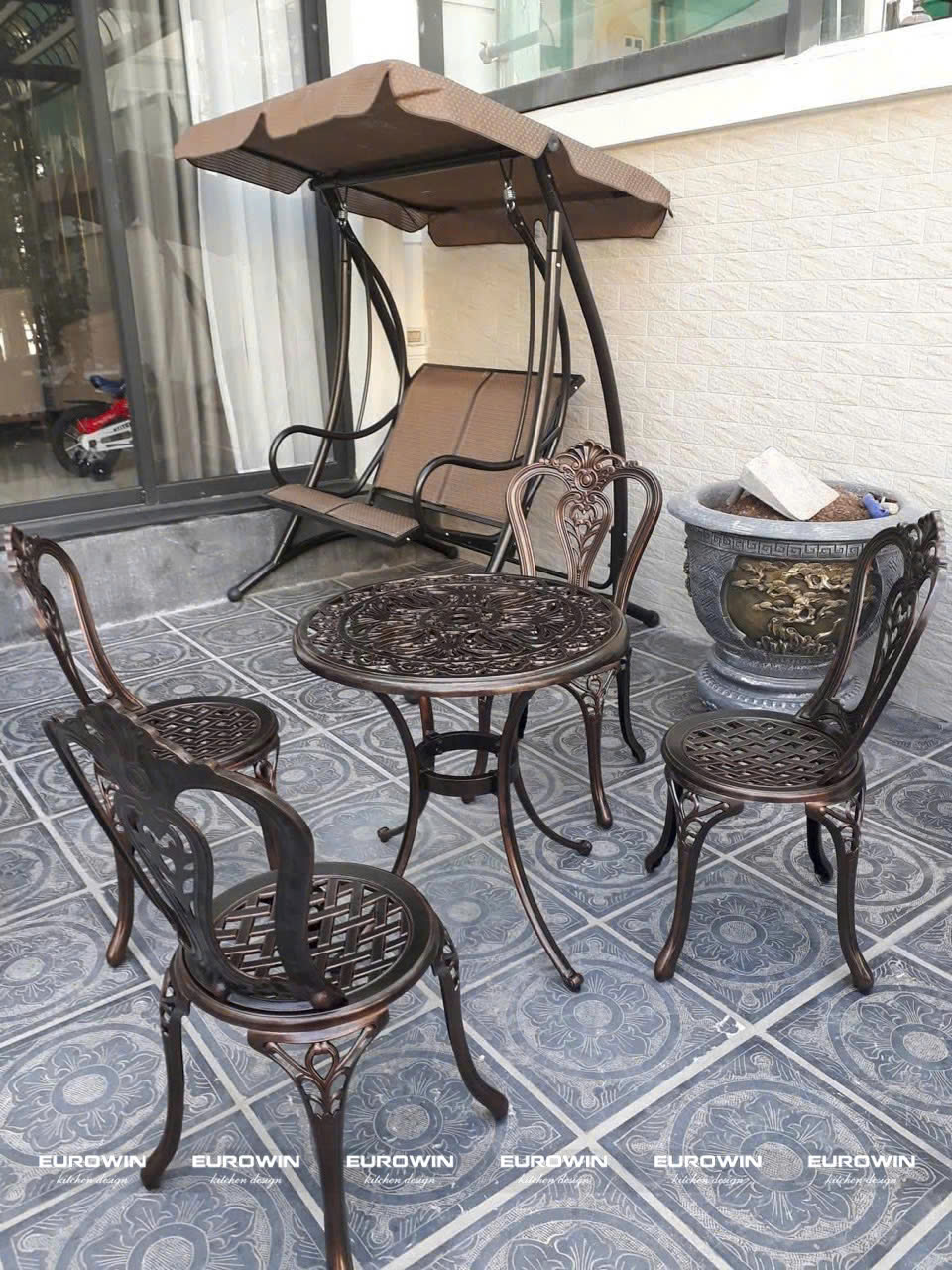 BỘ BÀN GHẾ NGOÀI TRỜI BGNT09