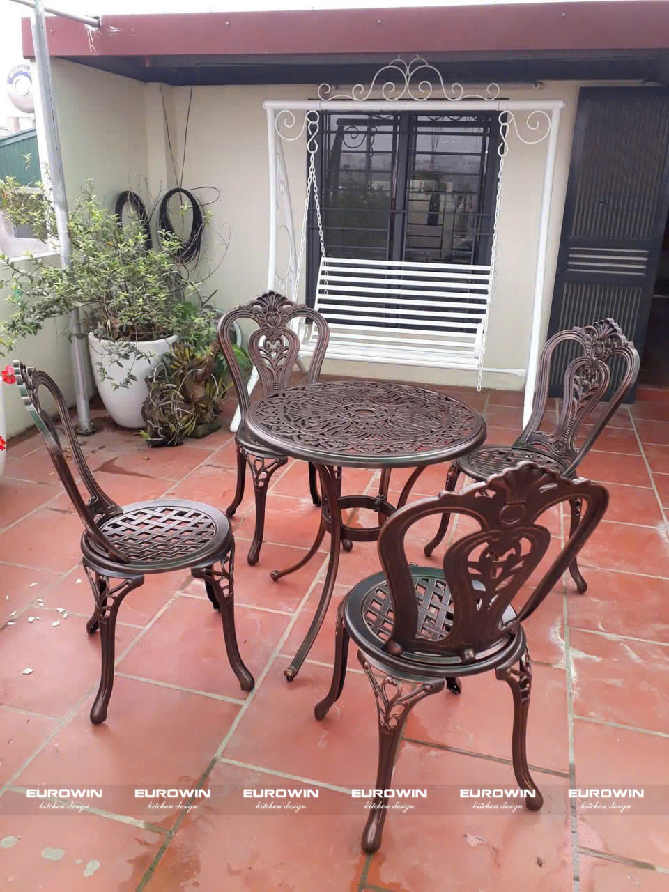 BỘ BÀN GHẾ NGOÀI TRỜI BGNT09