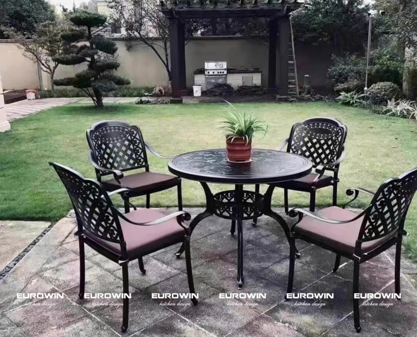 BỘ BÀN GHẾ NGOÀI TRỜI BGNT15