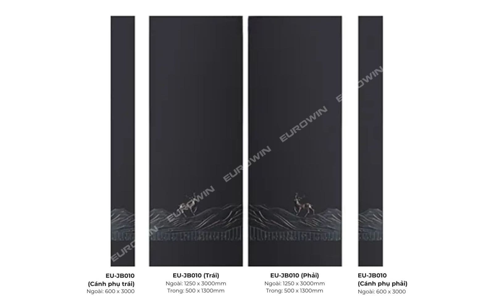 Cánh cửa nhôm nguyên tấm