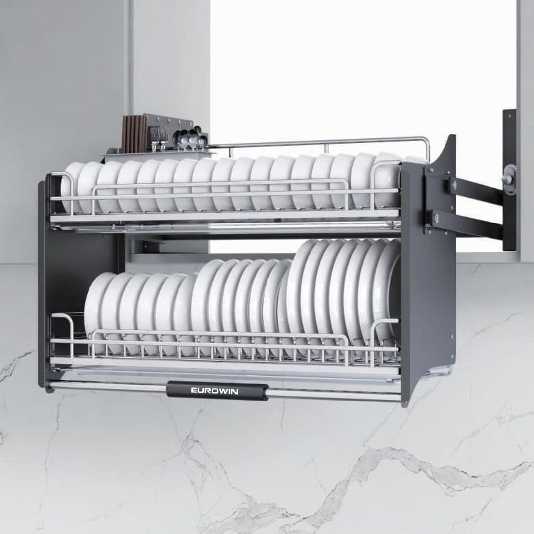 kinh nghiệm chọn tủ bếp inox cánh kính