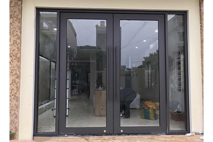 Cửa nhôm kính phù hợp phong cách tối giản