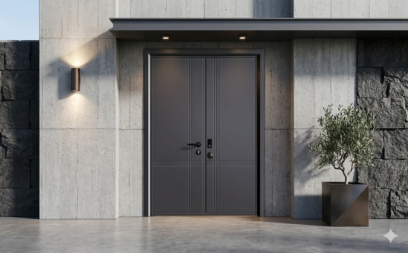 Cửa nhôm nguyên tâm luôn đảm bảo chất lượng và thẩm mỹ