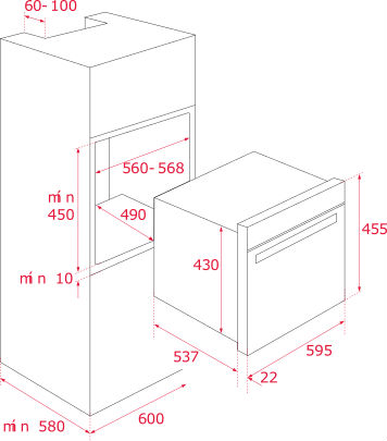 Lò nướng Teka HL 45.15