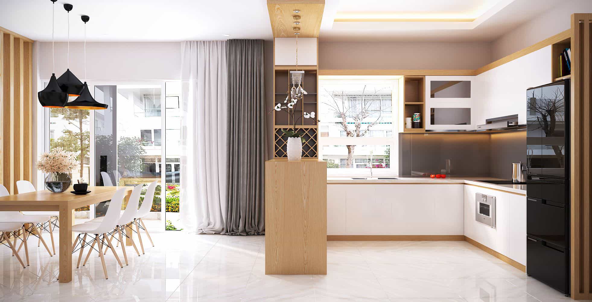 Hướng Bếp Theo Phong Thủy Hiện Đại Mang Tính Linh Hoạt