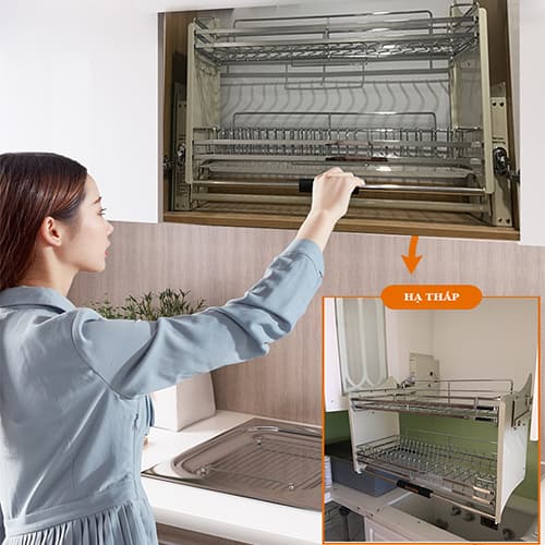 Hướng Dẫn Sử Dụng Phụ Kiện Tủ Bếp Thông Minh Đúng Cách