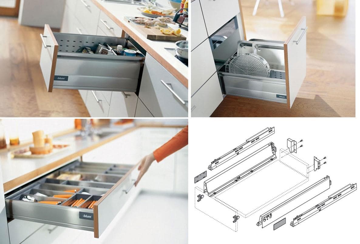 Hướng Dẫn Sử Dụng Phụ Kiện Tủ Bếp Thông Minh Đúng Cách