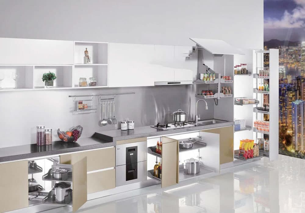 Inox 304 – Vua vật liệu trong phụ kiện tủ bếp