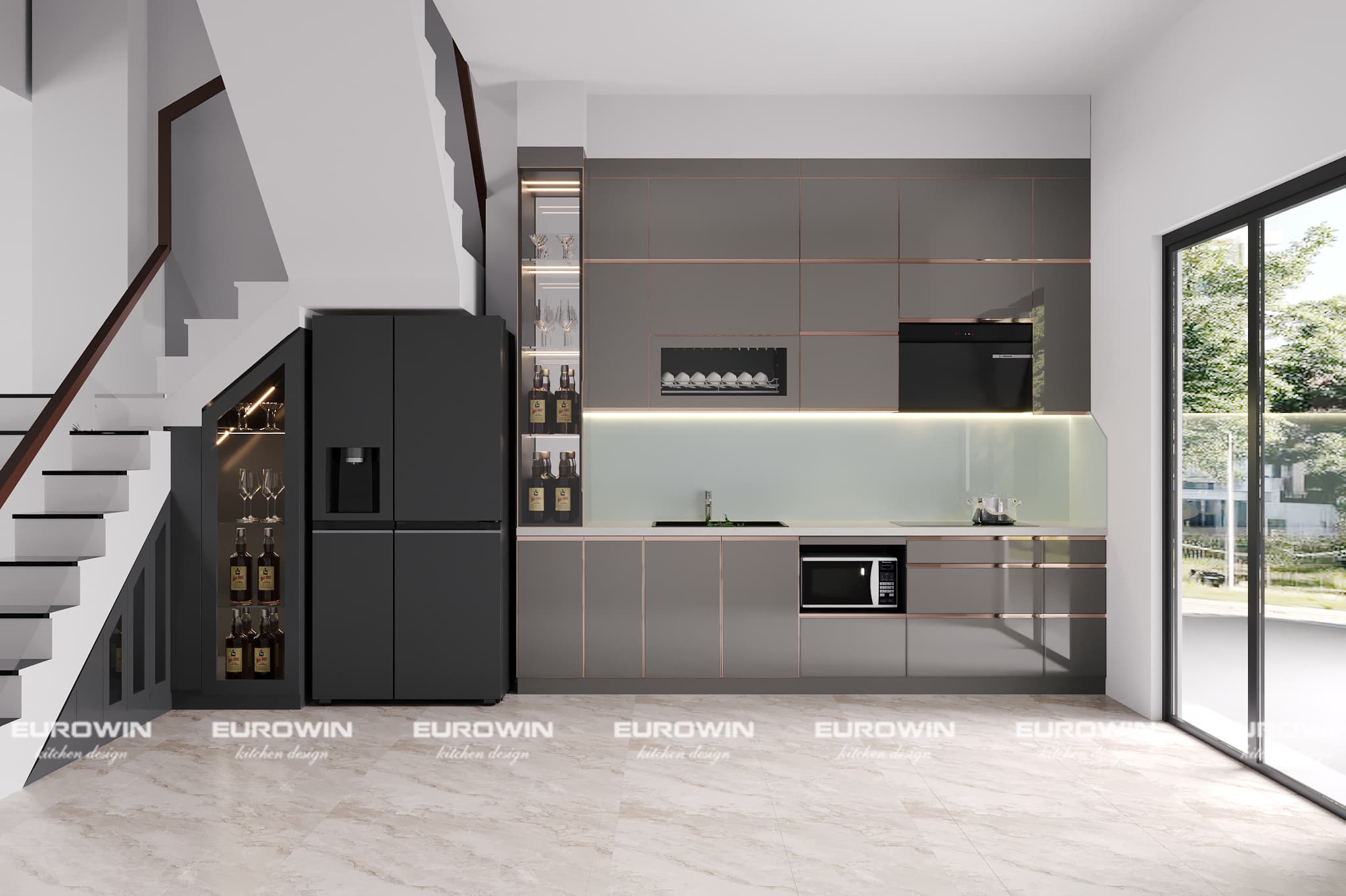 Kích thước tiêu chuẩn của tủ bếp giúp tối ưu trải nghiệm sử dụng