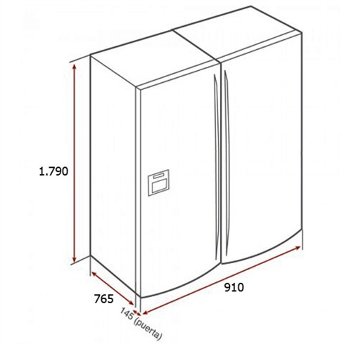 Tủ lạnh TEKA NF3 650X