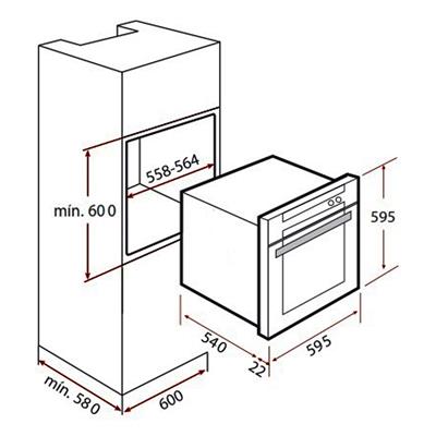 Lò nướng Teka HS 735