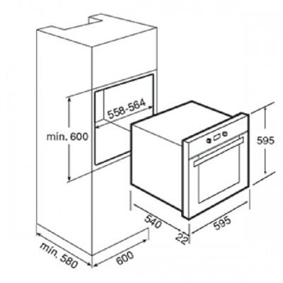 Lò nướng Teka HE 720