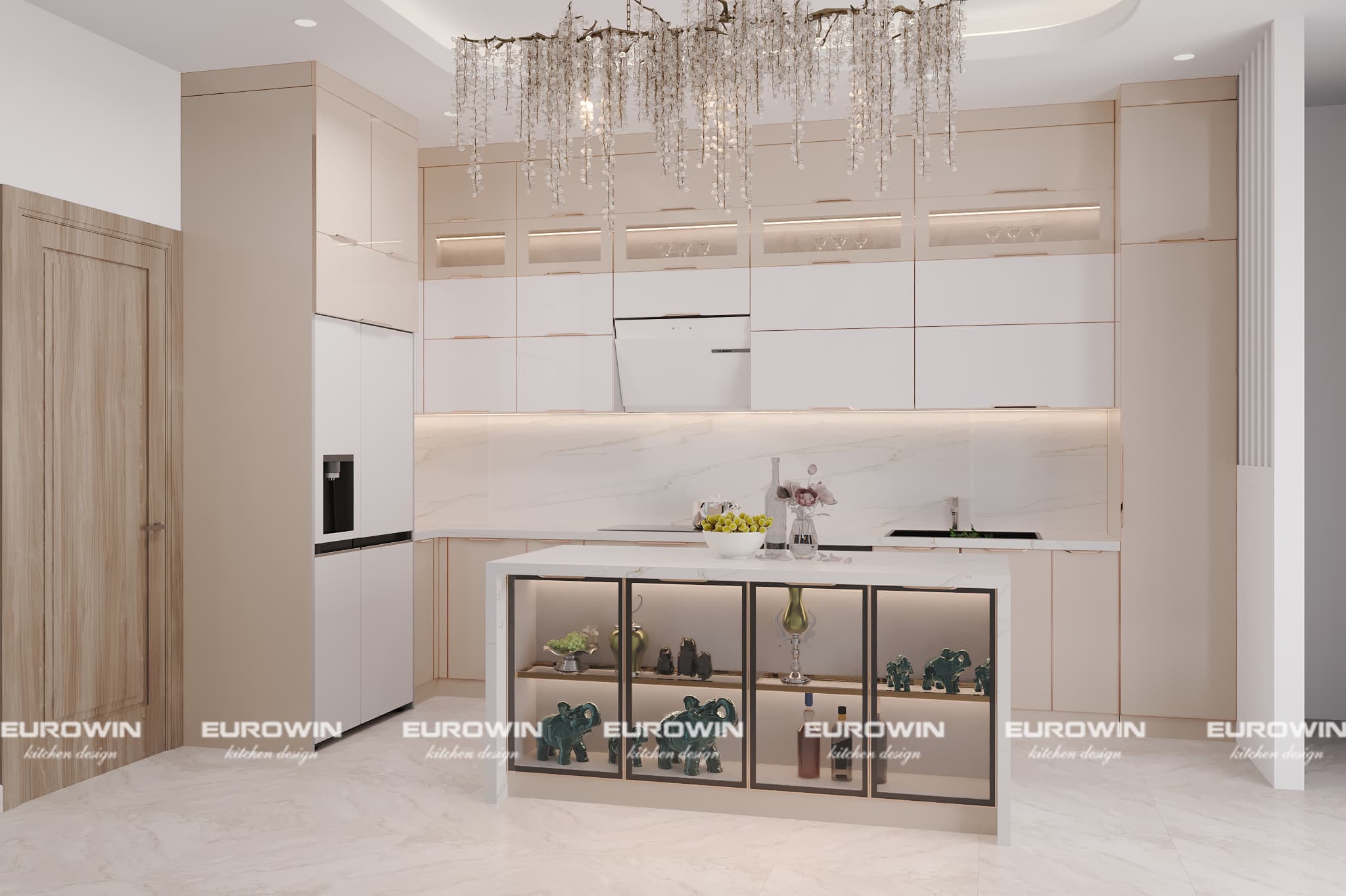 Xu Hướng Màu Kính Tủ Bếp Inox Cánh Kính Hiện Nay – Đẹp, Tinh Tế Và Sang Trọng