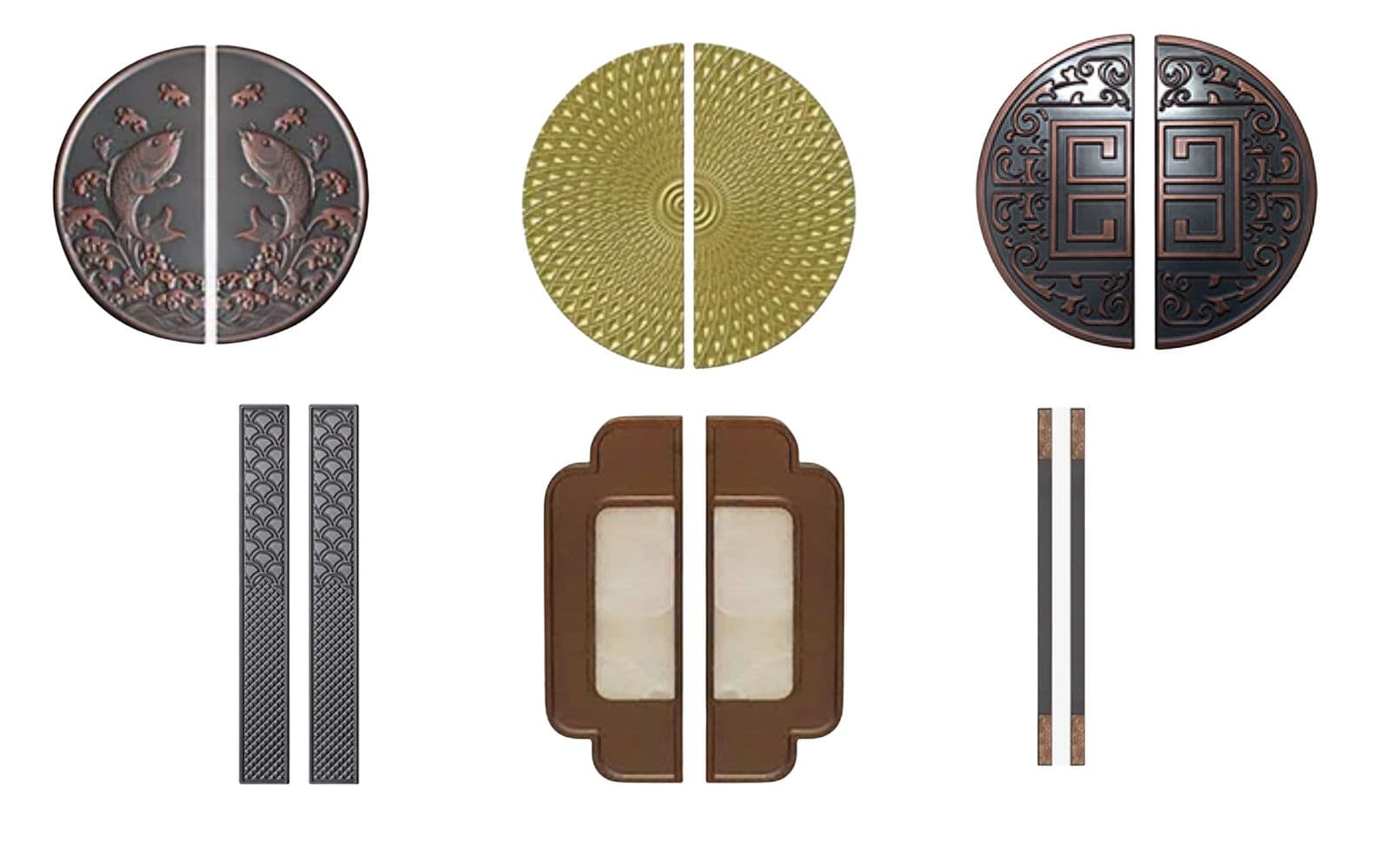 mẫu tay nắm cửa cho cửa nhôm nguyên tấm