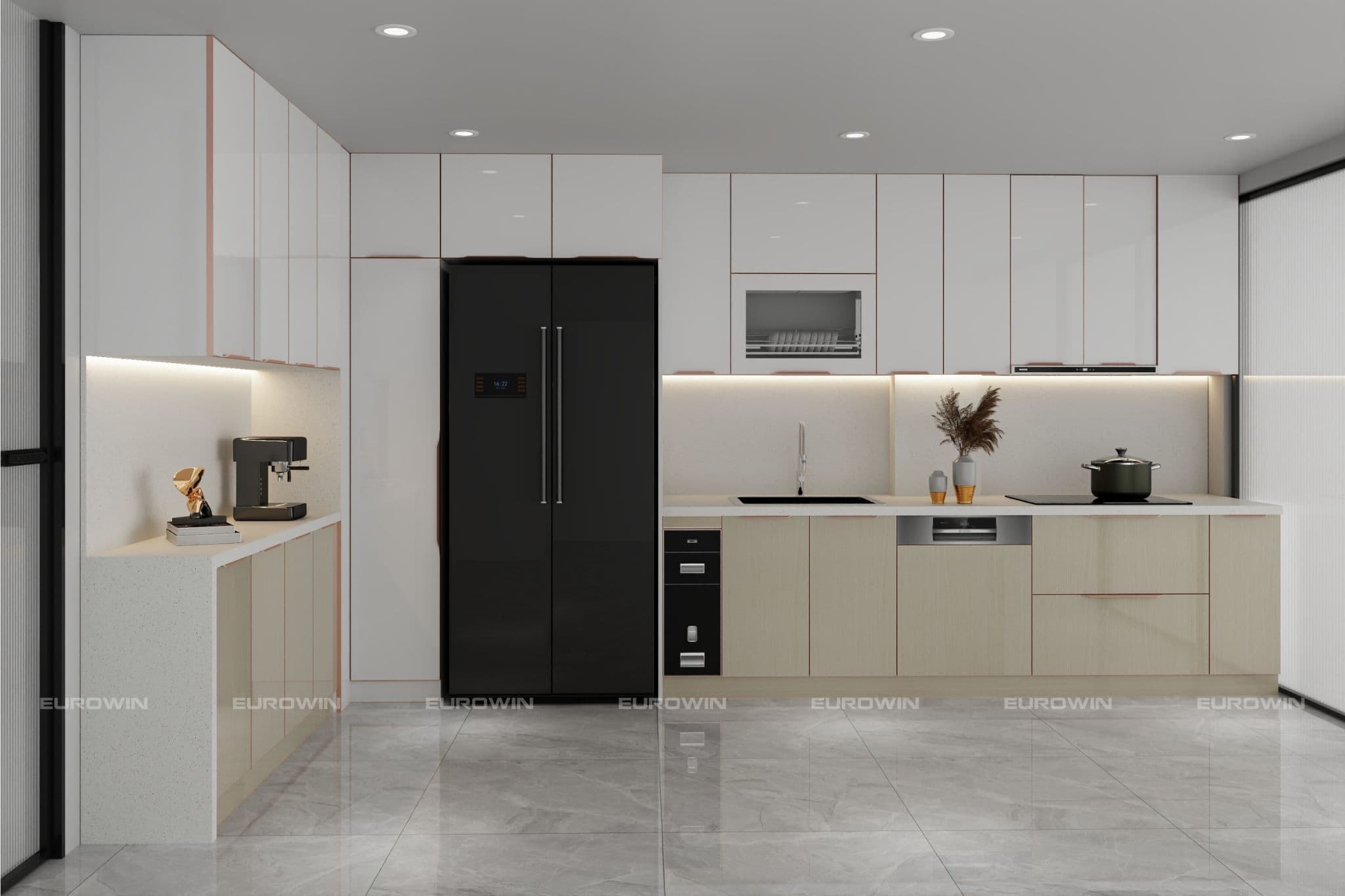 Nên chọn chất liệu tủ bếp phục vụ tốt trải nghiệm sử dụng