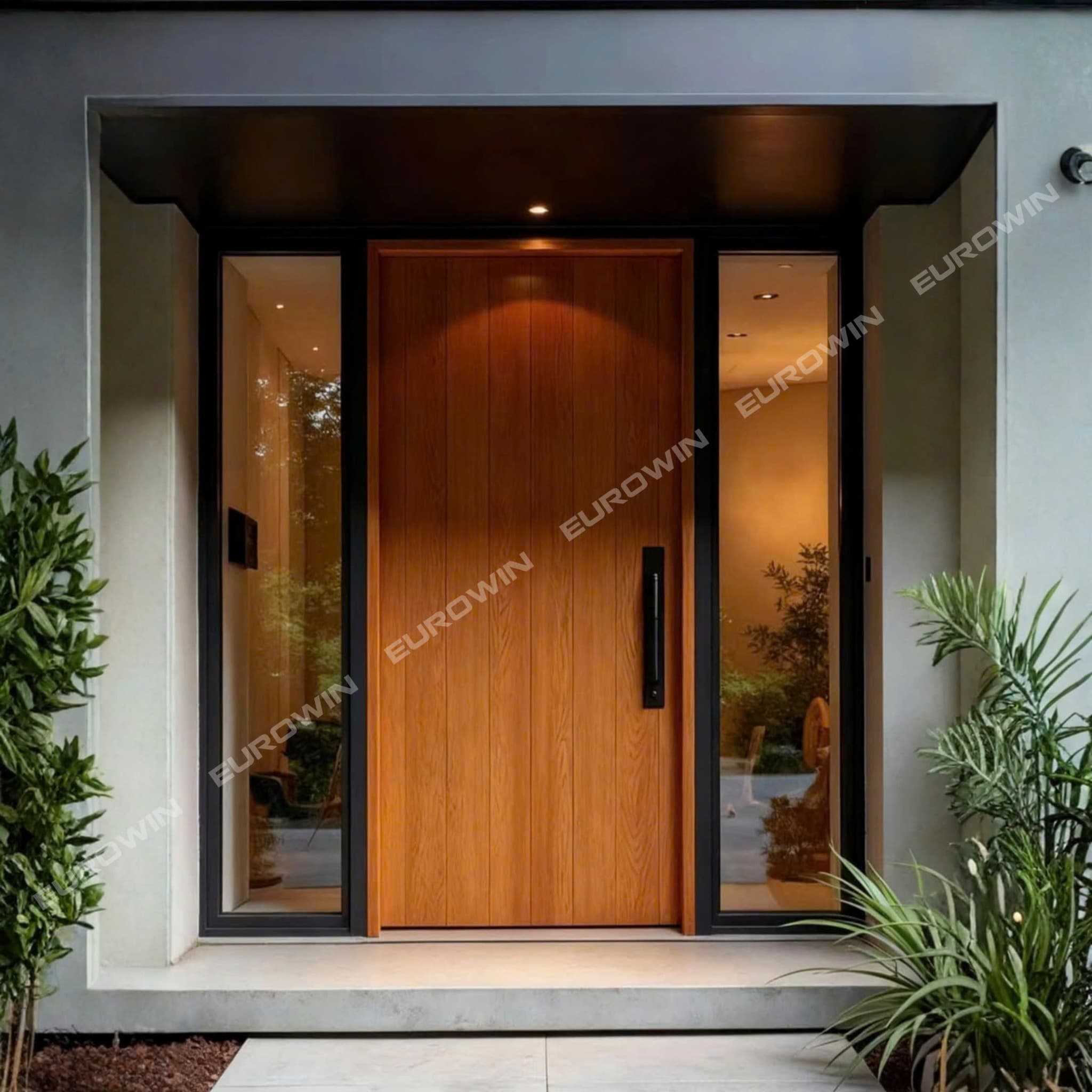 Cách chọn cửa nhôm nguyên tấm: chọn kết hợp kính cho nhà cần lấy sáng