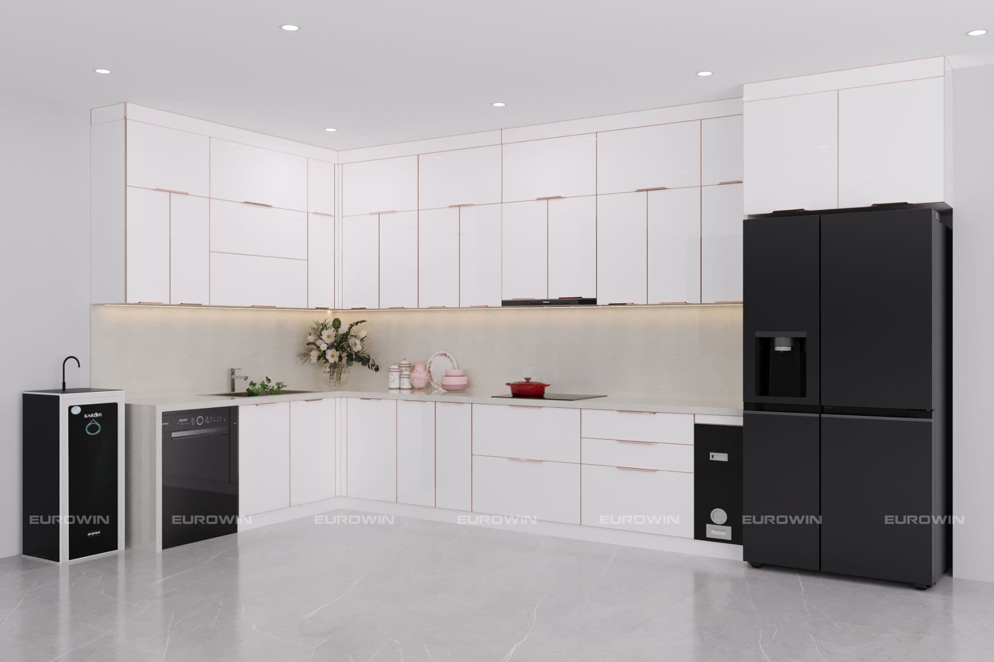 Phong thủy bếp tốt nằm ở sự phù hợp và ổn định trong quá trình sử dụng