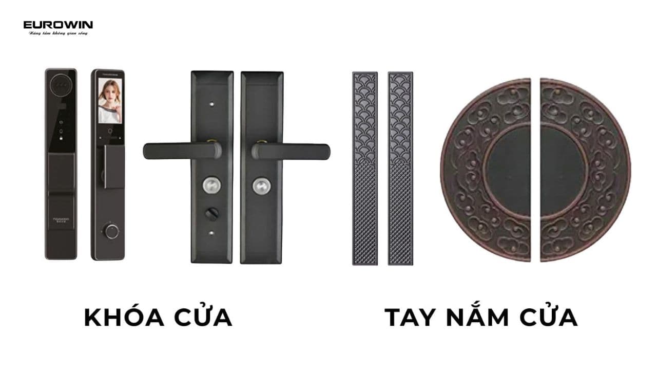Phụ kiện cửa nhôm nguyên tấm