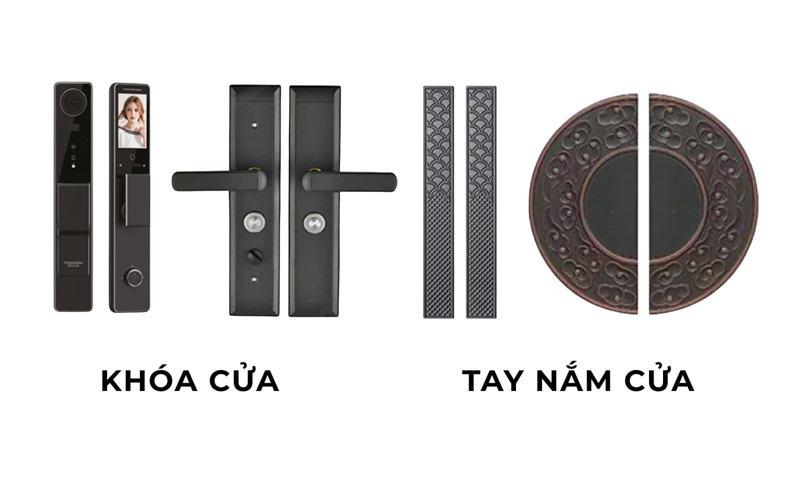 Phụ kiện cửa nhôm nguyên tấm