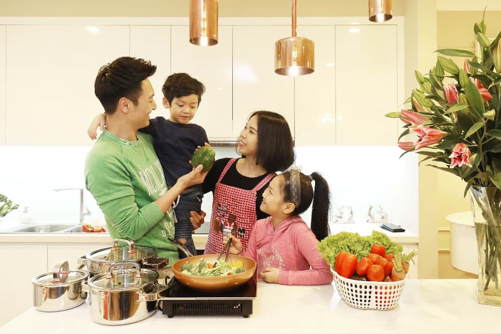 Theo Phong thủy, bếp đại diện cho nguồn năng lượng của gia đình