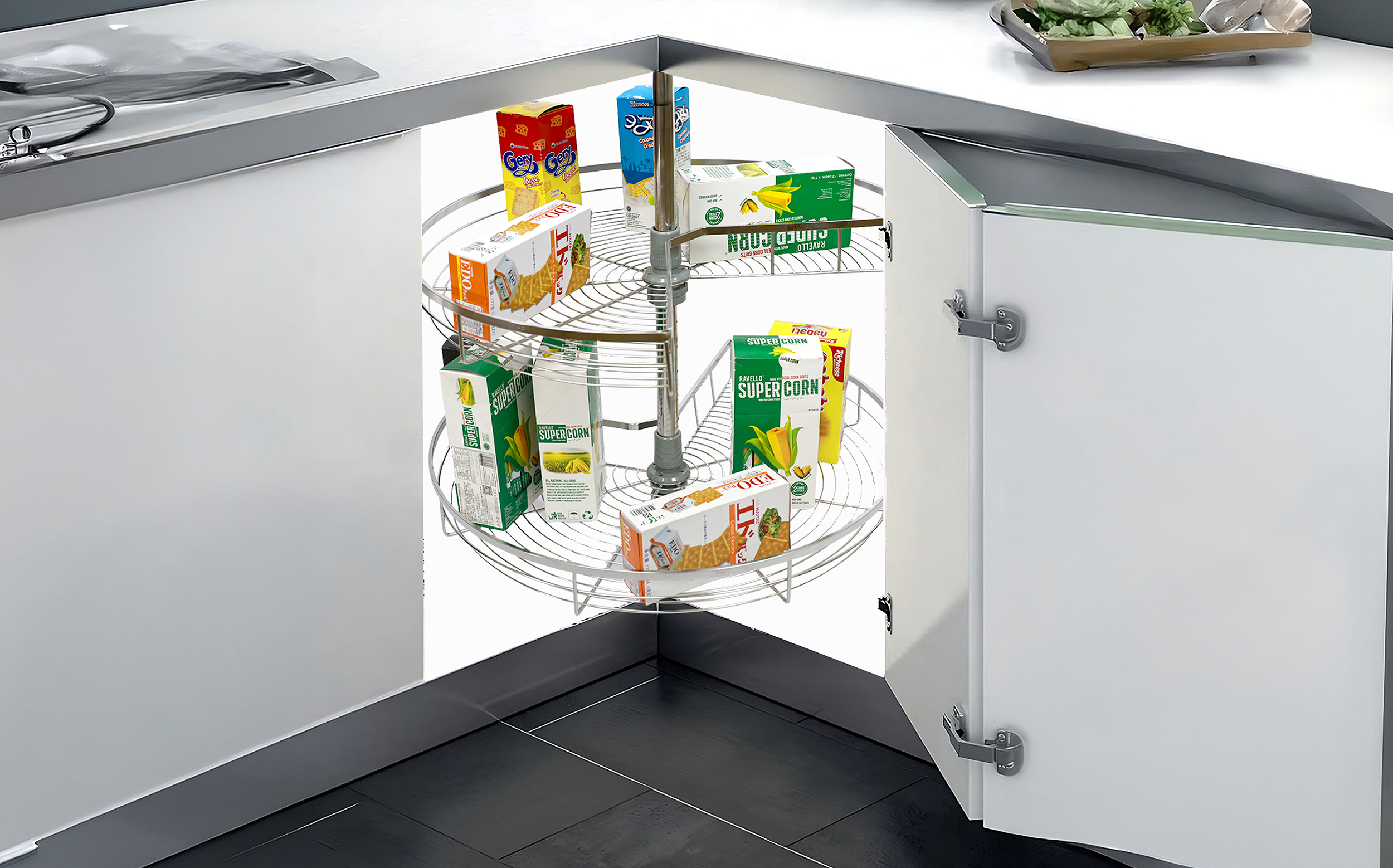 Mâm Xoay Góc Tủ 3/4 Eurowin EU-MC700