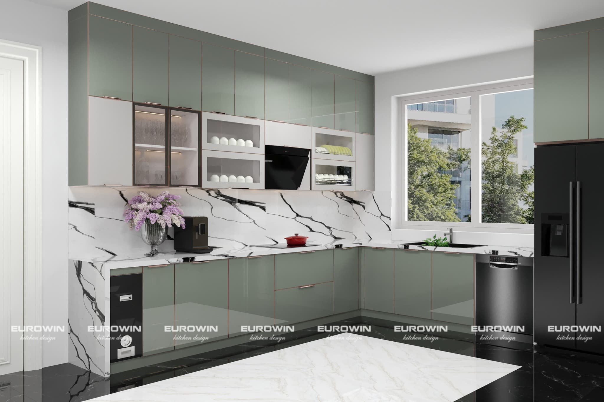 Thiết kế tủ bếp chuẩn ngay từ đầu giúp đảm bảo khoa học và Phong thủy