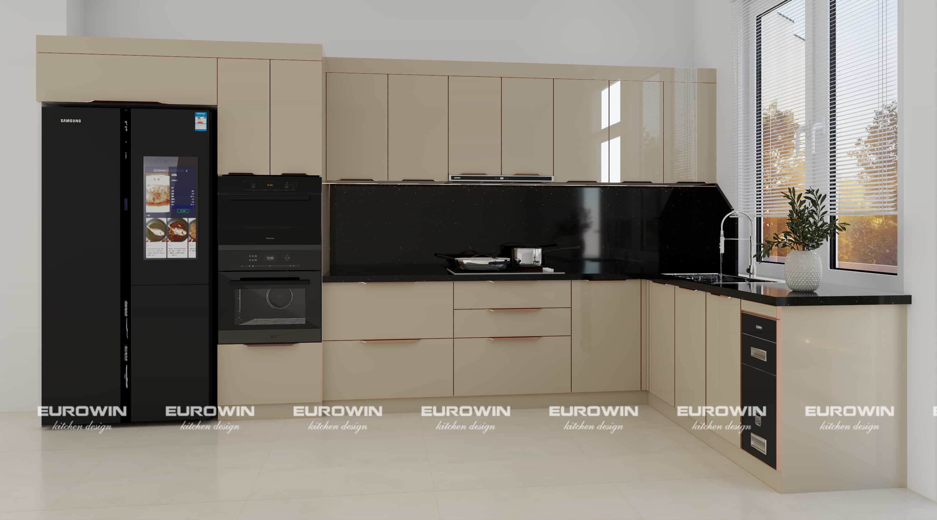 Báo giá tủ bếp inox cánh kính mới nhất – Cập nhật từ Eurowin