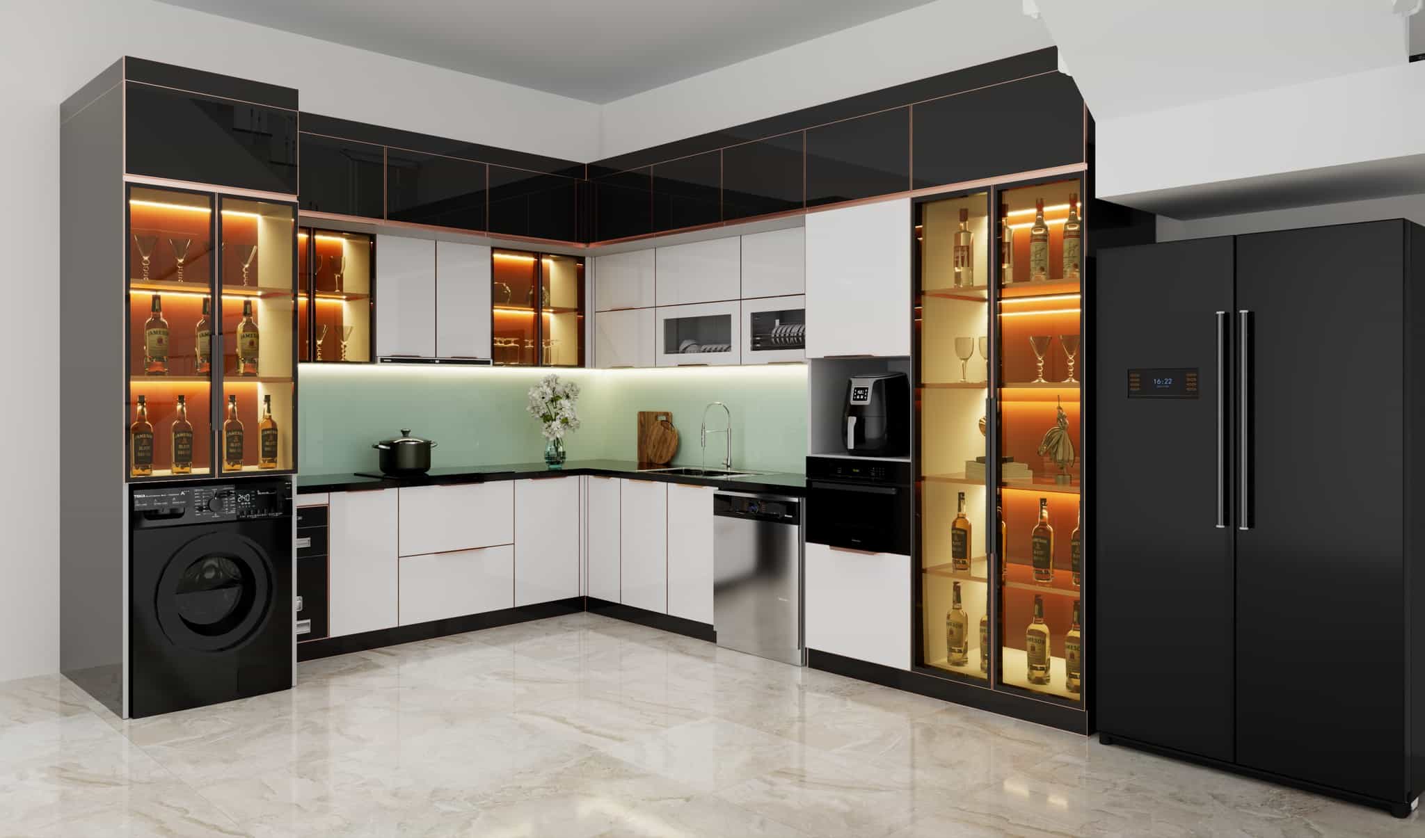 So Sánh Các Loại Tủ Bếp Phổ Biến Hiện Nay: Inox – Nhựa – Gỗ Công Nghiệp | Phân Tích Chuyên Gia