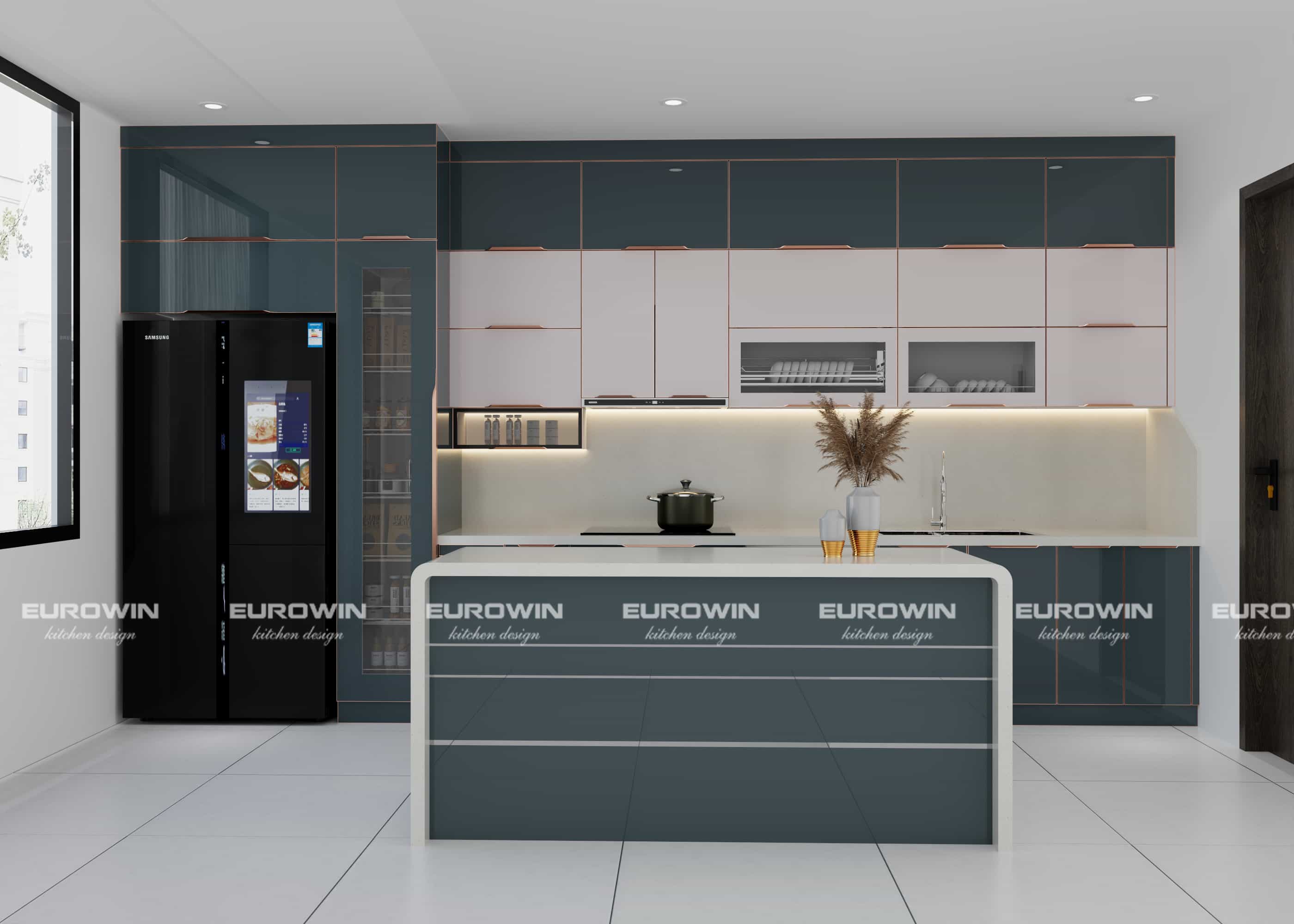 Báo giá tủ bếp inox cánh kính mới nhất – Cập nhật từ Eurowin